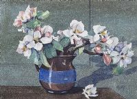 STILL LIFE, LUSTRE JUG WITH FLOWERS by Marjorie Henry RUA at Ross's Online Art Auctions