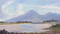 THE MOURNE MOUNTAINS by William Kenneth McCaughan at Ross's Online Art Auctions