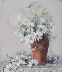 STILL LIFE, FLOWERS by Emily Stansfield at Ross's Online Art Auctions