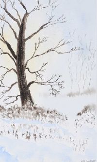 WINTER TREES by William Lindsay at Ross's Online Art Auctions
