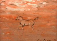 THE FROLICKING FOAL by Con Campbell at Ross's Online Art Auctions
