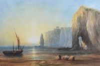 VIEW OF MUSSENDEN TEMPLE by Andrew Nicholl RHA at Ross's Online Art Auctions