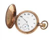 GOLD-PLATED POCKET WATCH at Ross's Online Art Auctions