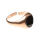 9CT GOLD SIGNET RING SET WITH ONYX at Ross's Online Art Auctions