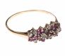 18CT GOLD DIAMOND AND RUBY CLUSTER RING at Ross's Online Art Auctions