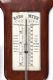 MAHOGANY CASED STICK BAROMETER at Ross's Online Art Auctions