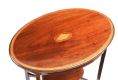 EDWARDIAN OVAL OCCASIONAL TABLE at Ross's Online Art Auctions