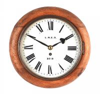 VICTORIAN WALL CLOCK at Ross's Online Art Auctions