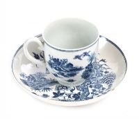 WORCESTER CUP AND SAUCER at Ross's Online Art Auctions