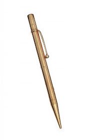 9CT GOLD PROPELLING PENCIL at Ross's Online Art Auctions