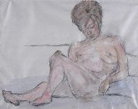 NUDE STUDY by Tom Carr HRHA HRUA at Ross's Online Art Auctions