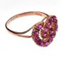 9CT ROSE GOLD RING SET WITH RUBY at Ross's Online Art Auctions