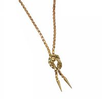 18CT GOLD KNOT NECKLACE at Ross's Online Art Auctions