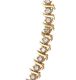 14CT GOLD AND DIAMOND BRACELET at Ross's Online Art Auctions