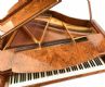 WALNUT CASED BABY GRAND PIANO at Ross's Online Art Auctions