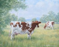 SUMMER GRAZING by Glynn Williams at Ross's Online Art Auctions