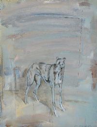 THE GREYHOUND by Con Campbell at Ross's Online Art Auctions