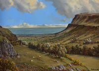 GLENARIFF, COUNTY ANTRIM by David Overend at Ross's Online Art Auctions