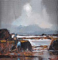 DIGGING IN THE WEST OF IRELAND by J.P. Rooney at Ross's Online Art Auctions