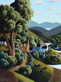 THE WINDING PATH by George Callaghan at Ross's Online Art Auctions