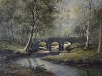 MINNOWBURN BRIDGE, BELFAST by William Henry Burns at Ross's Online Art Auctions