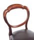 VICTORIAN MAHOGANY BALLOON BACK CHAIR at Ross's Online Art Auctions