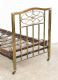 PAIR OF EDWARDIAN BRASS SINGLE BEDS at Ross's Online Art Auctions