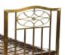 PAIR OF EDWARDIAN BRASS SINGLE BEDS at Ross's Online Art Auctions