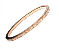 ROSE GOLD-TONE  BANGLE at Ross's Online Art Auctions