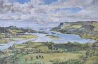FERMANAGH PATROL, 1ST BN. QUEENS OWN HIGHLANDERS by Coralie de Burgh Kinahan at Ross's Online Art Auctions