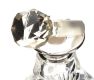 SILVER HAND CUT PERFUME BOTTLE at Ross's Online Art Auctions