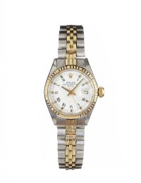 ROLEX LADIES OYSTER PERPETUAL AUTOMATIC WRIST WATCH at Ross's Online Art Auctions
