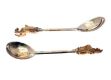 CASED SET OF SILVER COMMEMORATIVE SPOONS at Ross's Online Art Auctions
