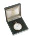 RECORD 9CT GOLD FOB WATCH AND BOX at Ross's Online Art Auctions