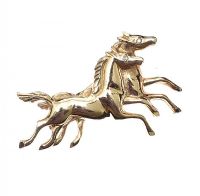 9CT GOLD DRESS BROOCH at Ross's Online Art Auctions
