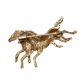 9CT GOLD DRESS BROOCH at Ross's Online Art Auctions