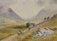 BARNSMORE GAP, DONEGAL by Joseph William Carey RUA at Ross's Online Art Auctions