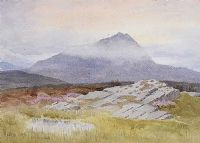 MUCKISH NEAR CREESLOUGH, DONEGAL by Joseph William Carey RUA at Ross's Online Art Auctions