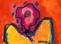 FLOWER by Mick Mulchay at Ross's Online Art Auctions