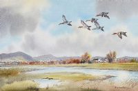TEAL, RIVER ROE by Robert W. Milliken at Ross's Online Art Auctions