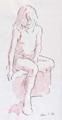 SEATED FIGURE by Vernon P. Carter at Ross's Online Art Auctions