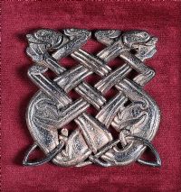 CELTIC PANEL FROM THE BOOK OF KELLS by Yoram Drori at Ross's Online Art Auctions