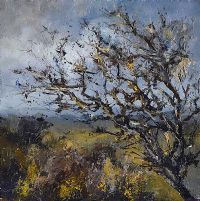 FAIRY THORN, SPERRINS by Jim Holmes at Ross's Online Art Auctions