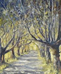THE DARK HEDGES by Jim Holmes at Ross's Online Art Auctions