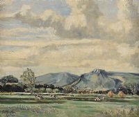 TOWARDS BELFAST FROM UPPER GREENISLAND by Wilfred Haughton RUA at Ross's Online Art Auctions