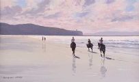 ON PORTSTEWART STRAND by Gregory Moore at Ross's Online Art Auctions