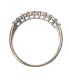 9CT WHITE GOLD DIAMOND BAND at Ross's Online Art Auctions