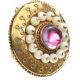 VICTORIAN GOLD-PLATED BROOCH at Ross's Online Art Auctions