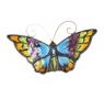 TWO STERLING SILVER ENAMEL BUTTERFLY BROOCHES at Ross's Online Art Auctions