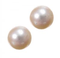 PEARL EARRING SET IN 14CT at Ross's Online Art Auctions